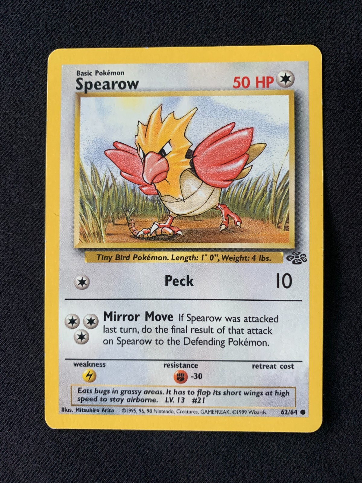 Jungle Set Pokemon Cards TCG WOTC 1999 Common Rare Choose Your