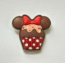 Disney Pin Badge SDR Mickey Ears Icon Minnie Mouse Cup Cake Free D