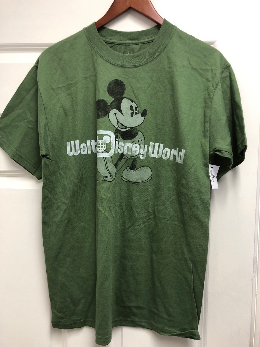 Disney World by Hanes キャラクター Tシャツ Disney Parks Men's Size Medium Walt Disney World Mickey