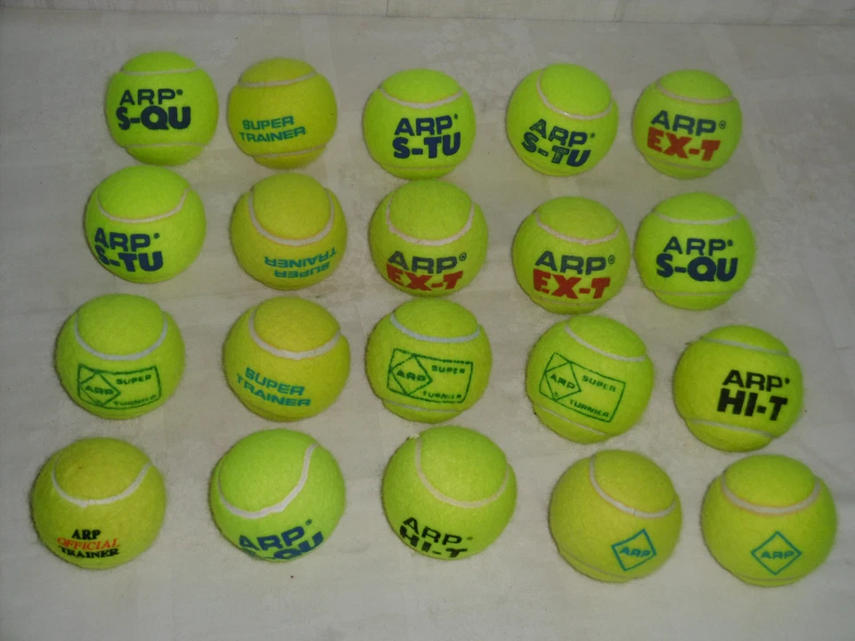 20 NEUE ARP TENNISBÄLLE - VERSCHIEDENE MODELLE