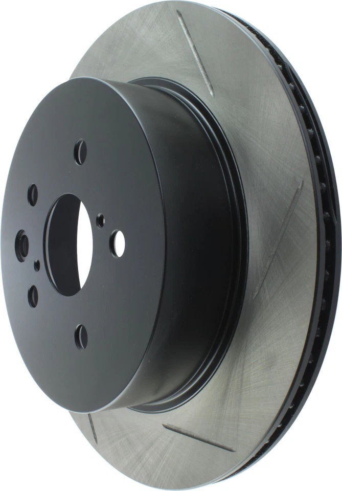 Rotor de freno trasero StopTech Sport ranurado 1 pieza para 12-15 Lexus IS250 Foto 3 de 4