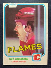 1981-82 O-Pee-Chee #33 Guy Chouinard Flames