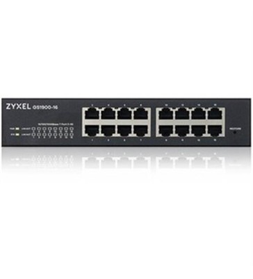NEW ZYXEL GS1900-16 REV 03F 16-port GbE Smart Managed Switch - 16 Ports