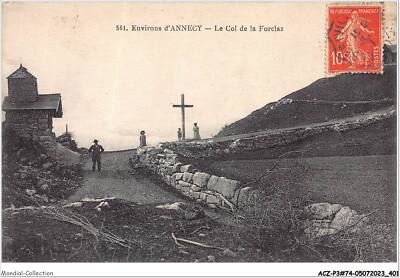 ACZP3-74-0203 - environs d'ANNECY - le col de la forclaz