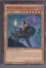 Yu-GI-OH Noble Knight Eachtar Super Rare englisch PRIO-EN082 Edler Ritter Eachta