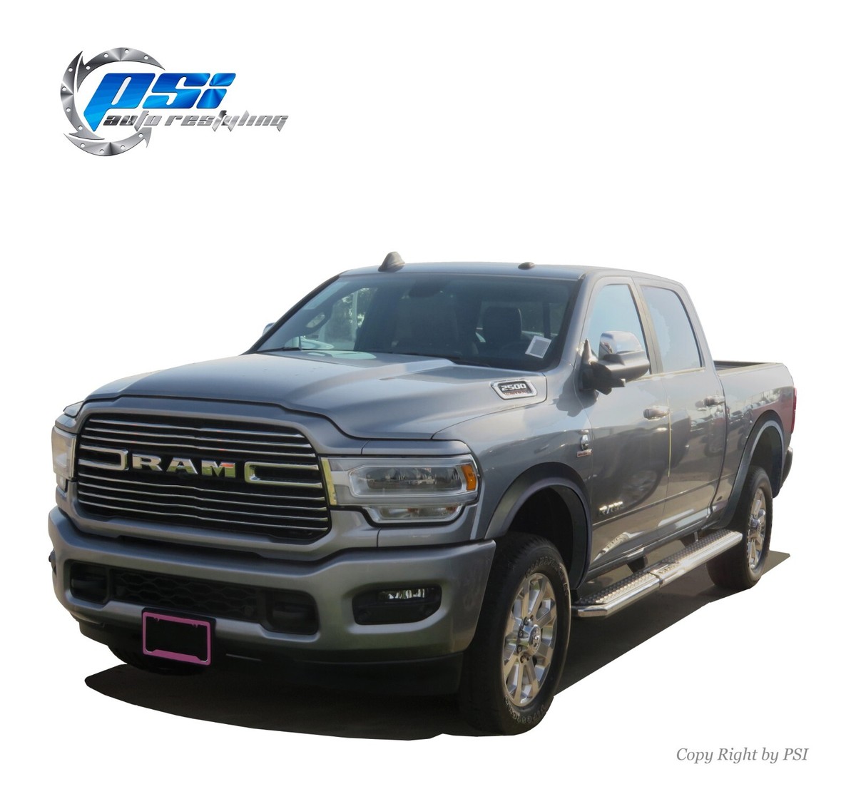 EGR 19-23 Ram 1500 Bolt Style Fender Flares Set, BLF1001WB, Black ABS