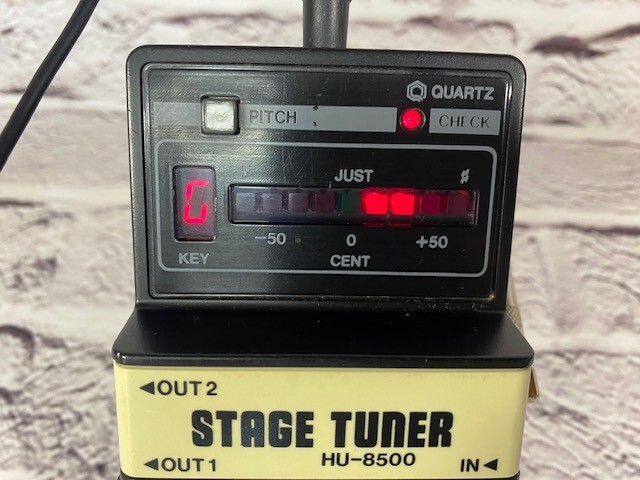 ギター用ARION ステージチューナー HU-8500 Arion HU-8500 Guitar Stage Tuner Collectors fast ship from