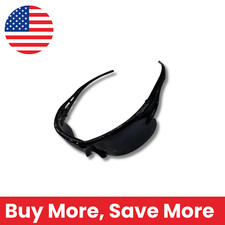 Black Wrap-Around Sports Sunglasses - UV Protection