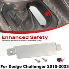 For 2015-2023 Dodge Challenger Neutral Strap Cover Plate & Screws - Anti-theft