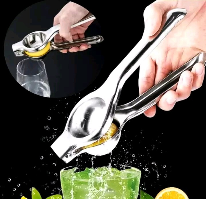 Edelstahl Zitronenpresse Limetten ‍Zitruspresse FruchtHandpresse Juicer