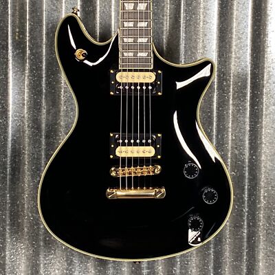 Schecter Tempest Custom Gloss Black Guitar #0133 | eBay