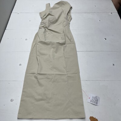 asos beige dress Adrianna Papell Gray Sequin Beaded Blouson Formal Evening Dress Size 8 –  Queen City Resale main image 0
