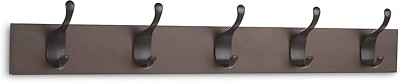 Garderobe Holz Wandmontage Modern 5 Haken 57 cm Espresso Amazon (Neu Versiegelt)
