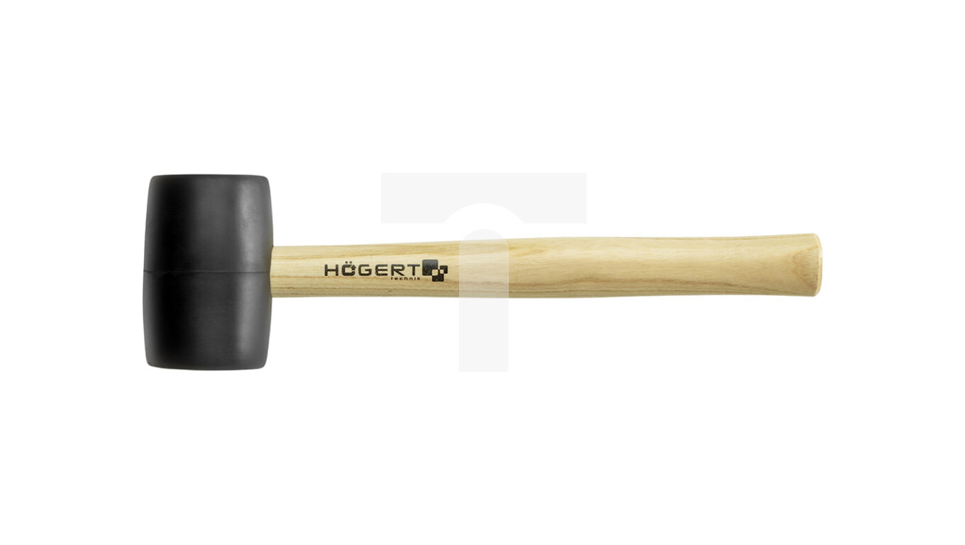 Black rubber mallet 900g /T2UK