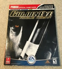 Goldeneye Rogue Agent Video Game Prima Official Guide 3D Map Poster PS2 Gamecube