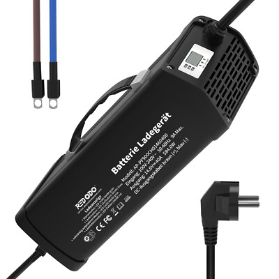 14.6V 40A Smart Lithium Batterieladegerät AC-DC für 12V LiFePO4 Lithium Batterie