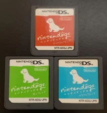 Nintendogs Shiba & Dax & Chihuahua 3set Nintendo DS JP version Cartridge only