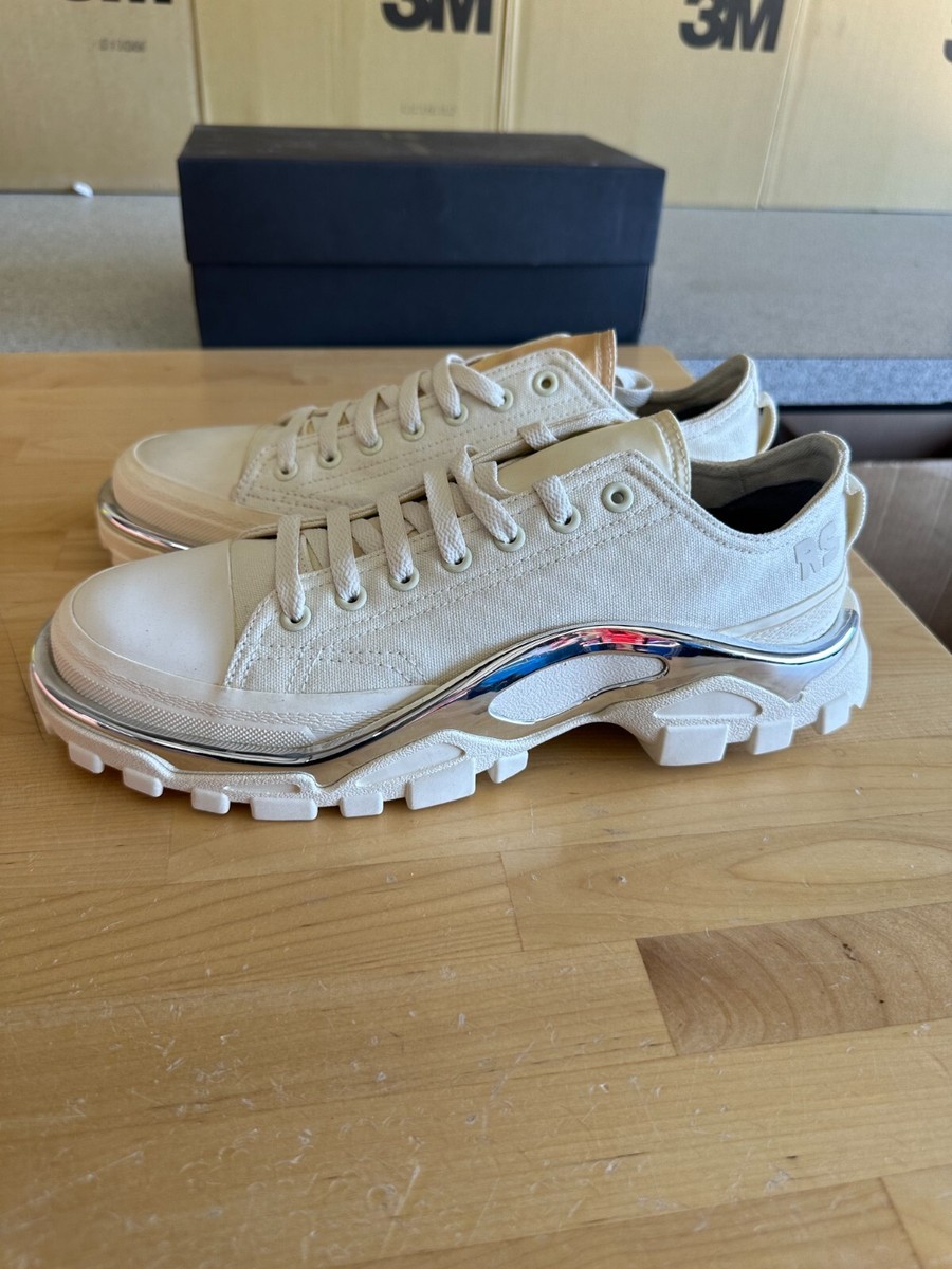 Pre-Owned adidas Detroit Runner Raf Simons Chalk White Pre-Owned adidas Detroit Runner Raf Simons Chalk White