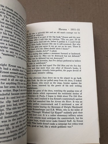 Papa Hemingway A. E. Hotchner 1966 1st Print Personal Memoir of Ernest Hemingway - 第 3/9 張圖片
