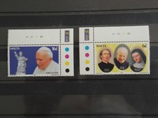 MALTA STAMPS 2001 - POPE'S VISIT TO MALTA - SET OF TWO - MINT NEVER HINGED C