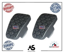 2X Clutch & Brake Pedal Pad Rubber Covers For Ford Fiesta Mk VI 2008 On 1534502