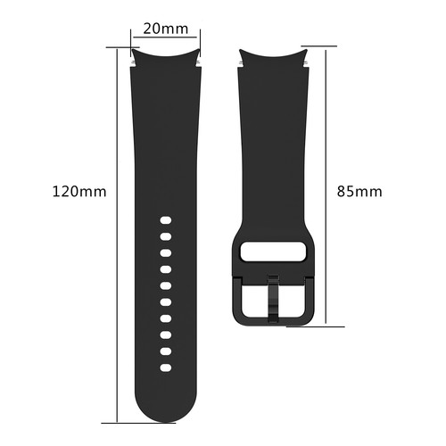 Correa de reloj deportiva de silicona para reloj Samsung Galaxy 7/6/4/5 Pro 45 mm 40 mm 44 mm - Imagen 9 de 70