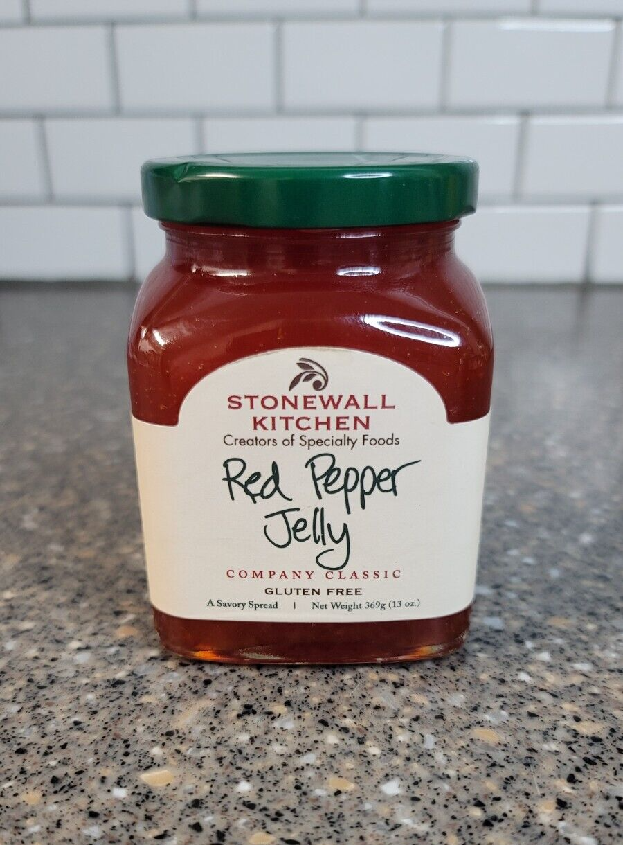 New! Stonewall Kitchen Red Pepper Jelly13 ozExpiration 11/2024 eBay