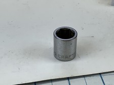 Craftsman 1/4 =v= Series 1/2in. 6pt SAE Socket, Thicker Socket, USA Made Green