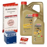 Honda Cb 1100 R (SC05) 80-81, Castrol 10W40 ÖL + Mahle ÖLfilter, MotoröL Set
