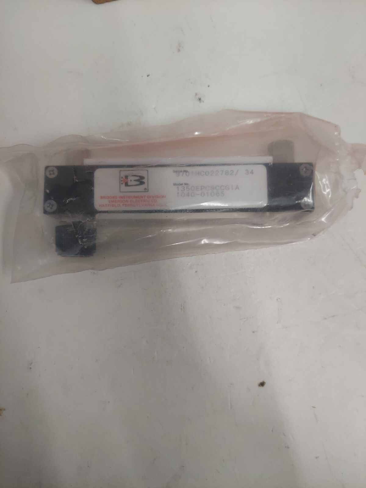 AMAT 1040-01065 Brooks 1350EPC9CCG1A Sho-Rate Flow Meter,