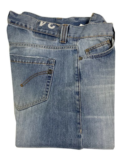 DONDUP jeans uomo denim chiaro UP223 DF023Uv EMIL 100% cotone MADE IN ITALY  | eBay