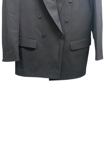 FLAIR Menswear black pure wool suit blazer size 94 & pants size 99 - Picture 5 of 12