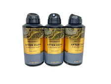 Bath and Body Works AFTER DARK BODY SPRAY 3.7 OZ / 104 G SET OF 3