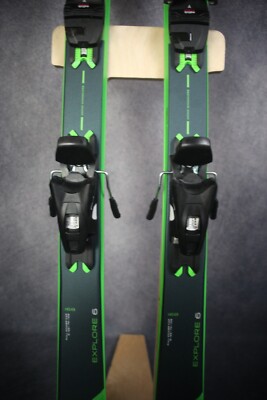 NEW ELAN EXPLORE 6 SKIS SIZE 168 CM WITH ELAN BINDINGS | eBay