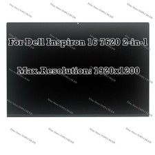 Dell Inspiron 16 7620 2-in-1 16.0" FHD LCD LED Touch Screen Digitiezer Assembly