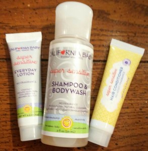 california baby travel set