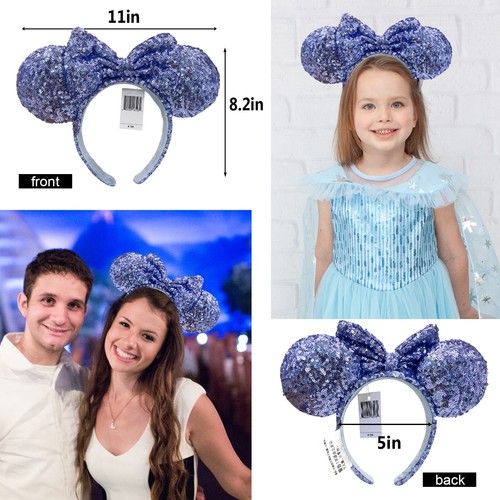 130 Styles Disney Parks Loungefly Christmas Mickey Minnie Mouse Ears Headband - Picture 25 of 407