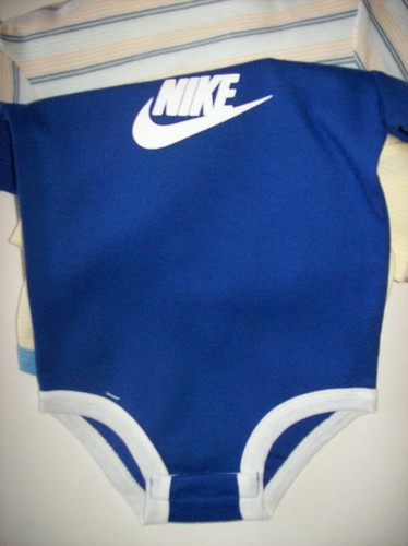 Nike Bodysuits Sports Swoosh Nike Baseball Football Basketball 5 Piece Set NWT - Picture 12 of 13