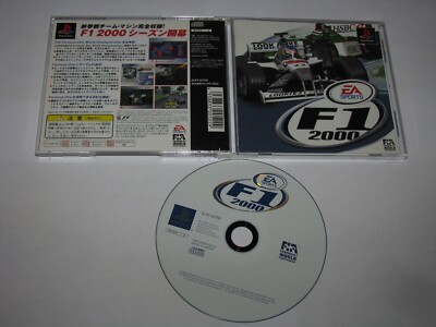F1 2000 Formula 1 Japanese Playstation PS1 Japan import US Seller
