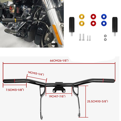 Highway Crash Bar Engine Guard For Harley CVO Road Glide Tri Glide 2014-2023