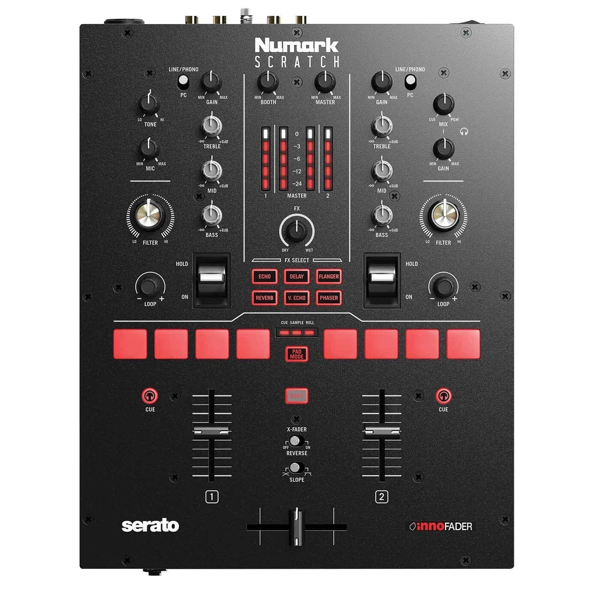 Numark DXM09 24-BIT デジタル ミキサー　中古品　完動品 808457000000000-00-600x600.jpg