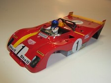 Sloter Carrosserie Ferrari 312 PB # 1 1973 Piste De Course 1:32 Slotcar