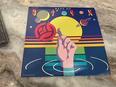 STYX LP  BEST OF STYX  RCA AYL1-4756 1980 Reissue EX/EX