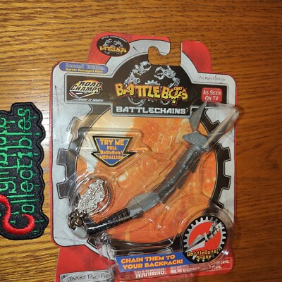 Jakks Pacific 2001 Road Champs BattleBots Snake Battle Key Chains New NOS
