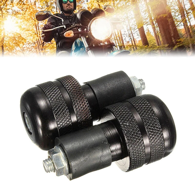 2pcs 7/8" 22mm Universal Motorcycle Bar End Caps Grips Balanced Handlebar Plugs - image 4 of 4