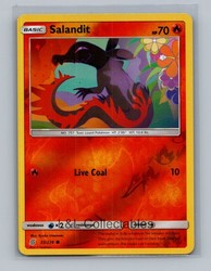 Salandit 33/236 Unified Minds Reverse Holo Common Pokemon Card