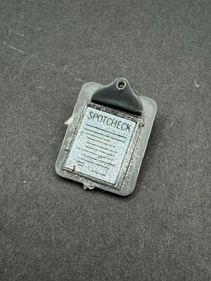 GI Joe 1985 Check Point Alpha Clipboard Part Accessory vintage original 
