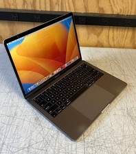13" Apple MacBook Pro Silver 2017 8GB RAM 256GB SSD Ventura