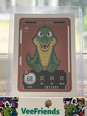 Alpha Alligator RARE /500 VeeFriends Series 2 C&C Zerocool