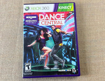 Dance Central Xbox 360 Kinect Complete Tested Working Music Rhythm Game